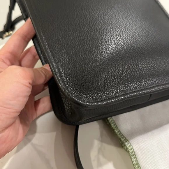 Longchamp Le Foulonne Small Black Crossbody (made in France) - Picture 8 of 13